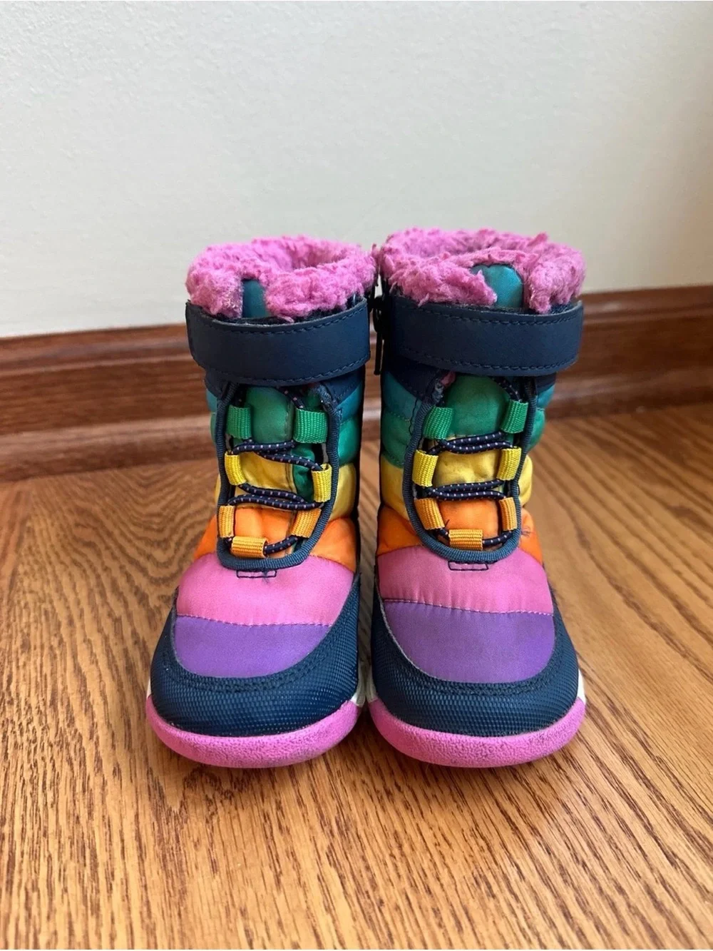 Merrell Alpine Puffer Rainbow WP Winter Boots Girls 5